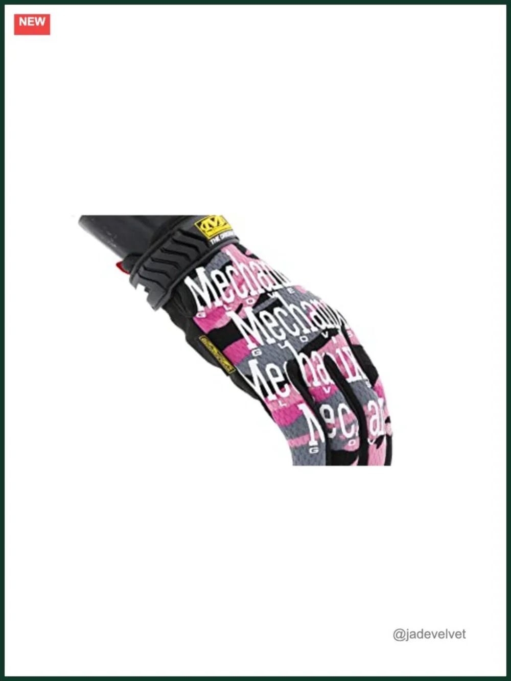 Pink Camo Women's Large Work Gloves Touchscreen Tactical Breathable Synthetic
